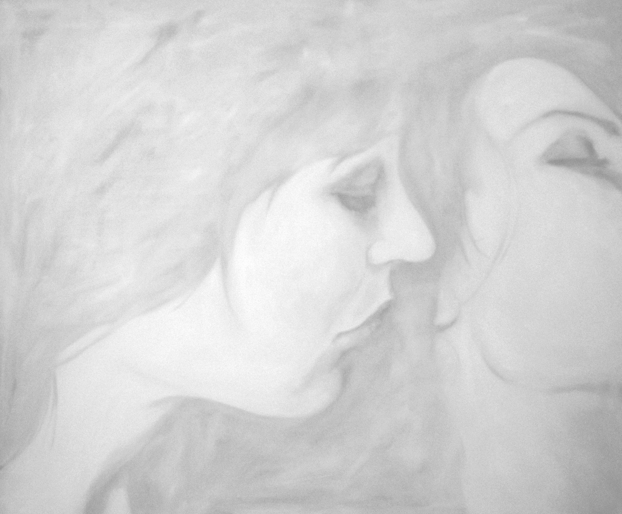 Peinture deux femmes